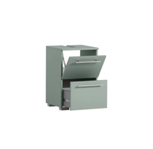 Skrinka pod umývadlo so zásuvkou a výklopnou priehradkou do kúpeľne