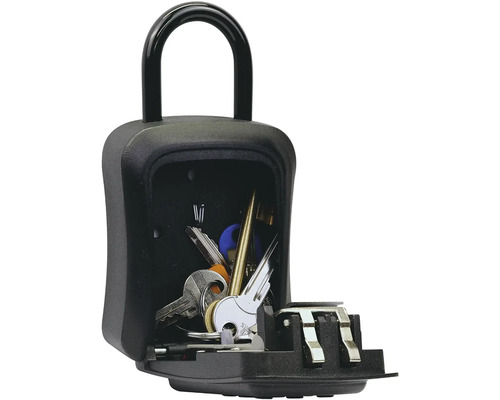 Trezor na kľúče s niekoľkými kľúčmi vo vnútri