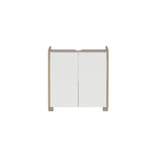 Spodná skrinka s dvomi dvierkami do kúpeľne