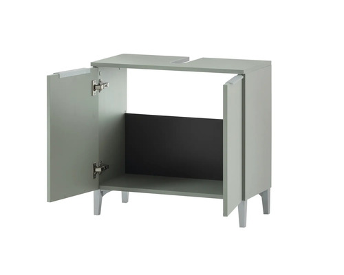 Skrinka pod umývadlo s dvomi otvorenými dvierkami