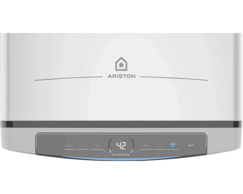 Logo Ariston na ohrievači vody