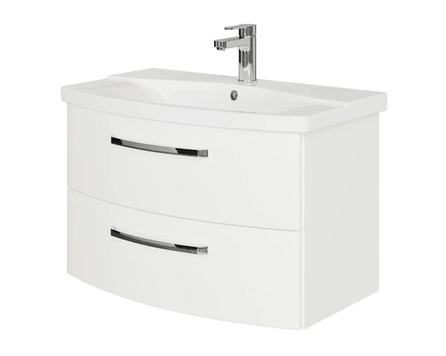 Skrinka pod umývadlo s dvoma zásuvkami a batériou