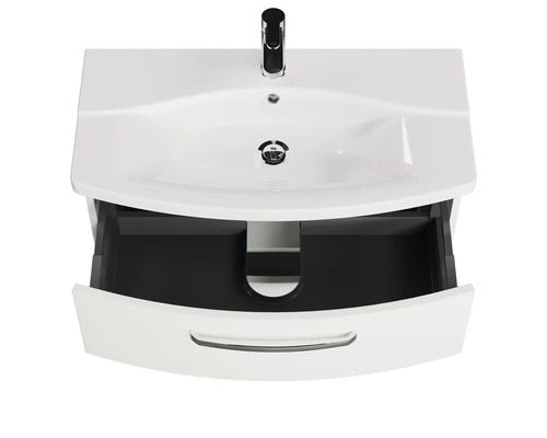 Umývadlo so zásuvkou a vodovodnou batériou