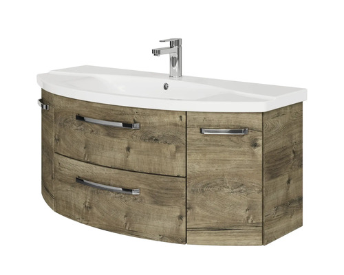 Skrinka pod umývadlo s dvoma zásuvkami a umývadlom