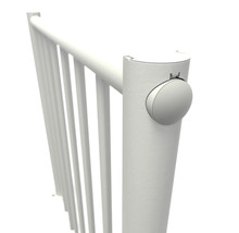 Kovový stĺpik plota s priečkami