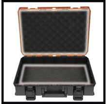 Otvorený kufor na náradie s penovou vložkou