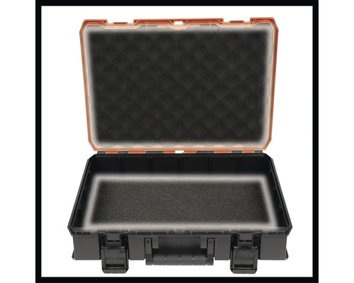 Otvorený kufor na náradie s penovou vložkou