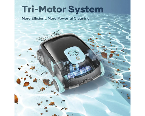 Automatický čistiaci stroj na bazény vo vode