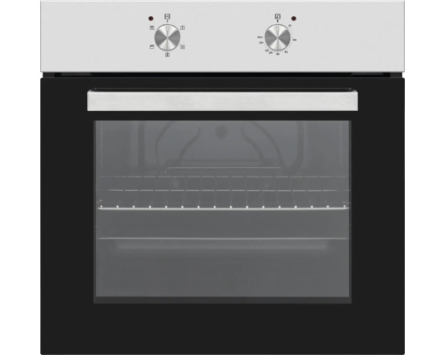 Vstavaná rúra so sklenenými dvierkami a otočnými gombíkmi