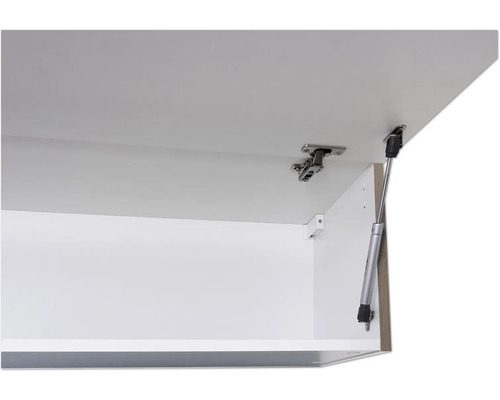 Skriňa s kovaním a plynovou pružinou