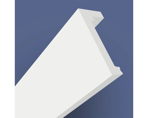 Biela ozdobná lišta