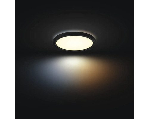 LED stropné svietidlo Philips HUE 8720169330610 16,6 W 1160 lm 2200-6500 K čierne - kompatibilné so SMART HOME by hornbach LED stropné svietidlo Philips HUE 8720169330610 16,6 W 1160 lm 2200-6500 K čierne - kompatibilné so SMART HOME by hornbach
