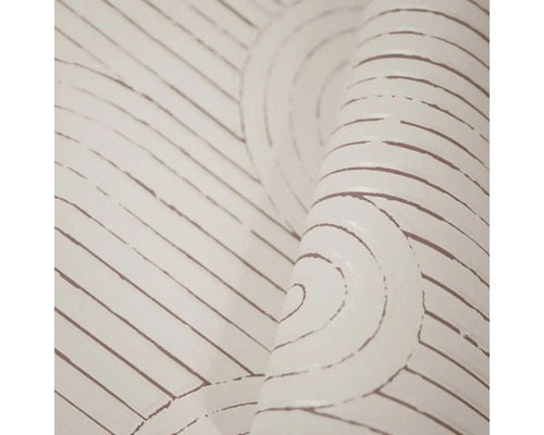 Vzor tapety s pruhmi a dizajnom polkruhu