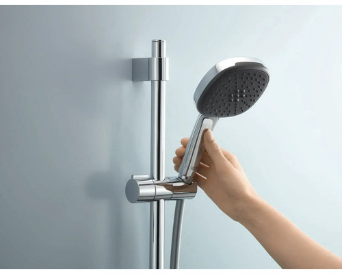 Ručná sprcha s tyčou a rukou