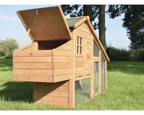 Drevený kurín s otvorenou strechou