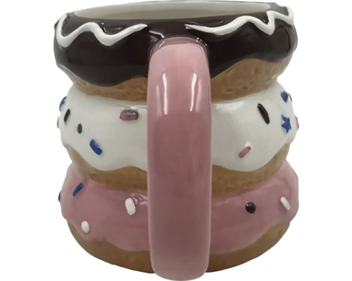 Hrnček v tvare troch naskladaných šišiek s uchom