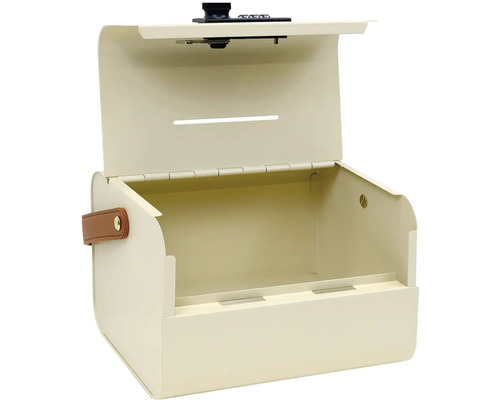 Otvorená kovová nádoba na chlieb s rúčkou