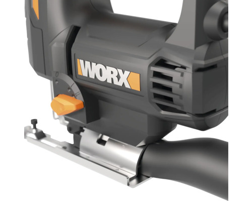 Detail okružnej píly WORX