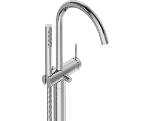 Voľne stojaca vaňová batéria s ručnou sprchou