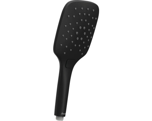 Čierna ručná sprchová hlavica do kúpeľne