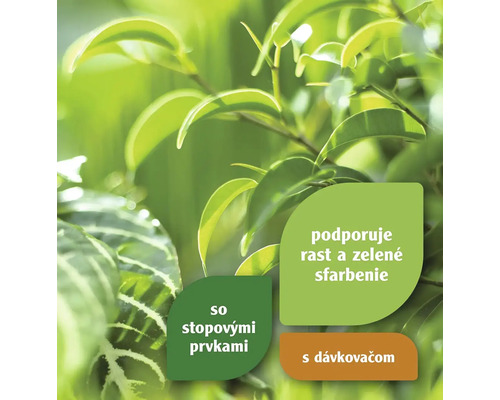 Hnojivo podporuje rast a zelené sfarbenie