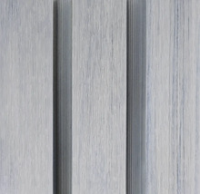 Detail obkladu fasády s perom a drážkou