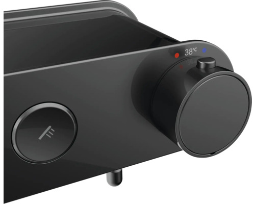 Nástenná sprchová batéria s termostatom a odkladacou plochou