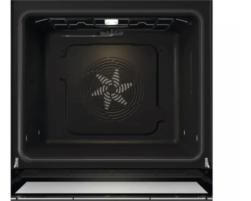 Vnútorný pohľad na rúru s ventilátorom