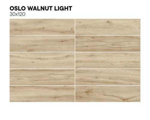 Niekoľko svetlých obkladov so vzhľadom dreva, formát 30x120