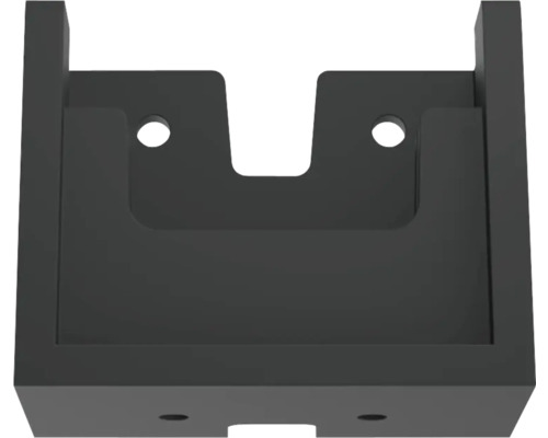 Čierna nástenná schránka na listy