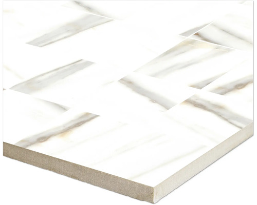 Keramická dlaždica s rybím vzorom