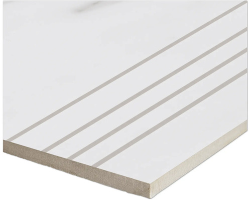 Biela obkladačka so vzorom prúžkov