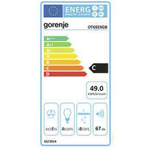 Energetický štítok Gorenje OT692XGB