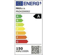 Energetický štítok A pre lampu