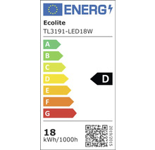 Energetický štítok Ecolite D pre TL3191-LED18W