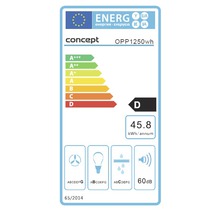 Energetický štítok Concept OPP1250wh