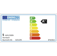 Energetický štítok A+ pre nízku spotrebu energie