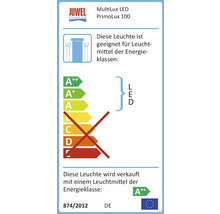 Juwel MultiLux LED PrimoLux 100 štítok energetickej účinnosti