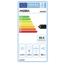 Energetický štítok Mora OP630X