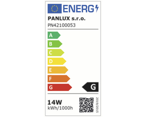 Štítok energetickej účinnosti s triedou G