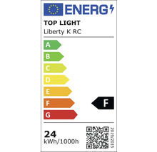 Energetický štítok Top Light Liberty K RC s triedou energetickej účinnosti F