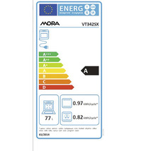 Energetický štítok Mora VT342SX