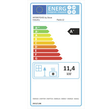 Energetický štítok pre Interstoves by Stove Industry Paola 12 s triedou energetickej účinnosti A+ a účinnosťou 11,4 kilowatt