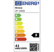 Zrkadlo do kúpeľne s LED osvetlením Nimco 60x80 cm ZP 13002