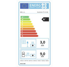 Energetický štítok pre ABX Stockholm TV 12 kilowatt s triedou energetickej účinnosti A+
