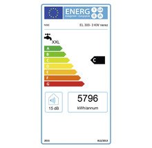 Energetický štítok Nibe EL 300-3 KW nerez