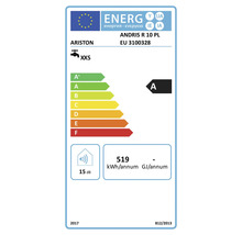 Energetický štítok pre Ariston Andris R 10 PL s triedou energetickej účinnosti A
