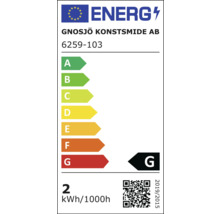 Energetický štítok s triedou energetickej účinnosti G