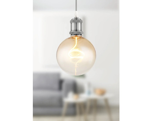 LED žiarovka Globo E27 / 4 W 140 lm 1800 K amber/priehľadná