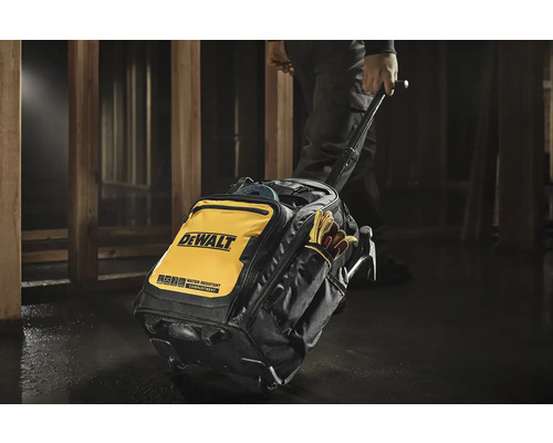 DeWalt vozík na náradie s náradím a rukavicami